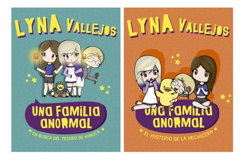 Familia Anormal 1 Y 2 - Lyna Vallejos - Altea 2 Libros 