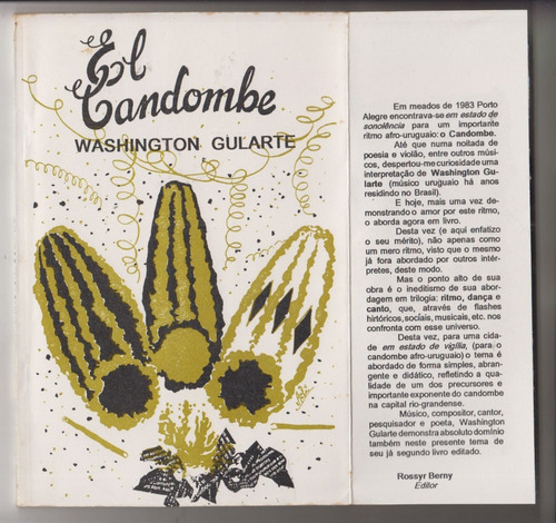 1991 Uruguay El Candombe Washington Gularte Edicion Brasil 