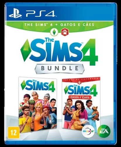 Jogo The Sims 4 Bundle Com Cães E Gato Para Ps4