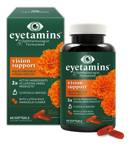 Eyetamins Vision Support - 60 Capsulas Formuladas Por Oftalm