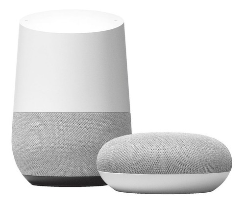 Pack Google Home + Home Mini Blanco Original Nuevo