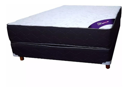 Sommier Colchon 2 Dos Plazas Espuma 190 X 130 Somier