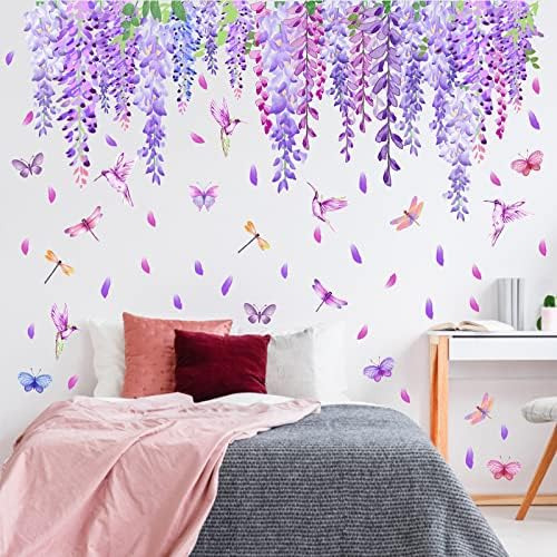 Pegatinas De Pared De Vid De Flores Pegatinas De Pared De F