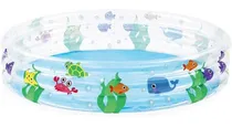 Comprar Pileta 3 Aros Mundo Marino Inflable Infantil Verano Bestway