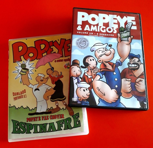 Dvds Popeye & Seus Amigos Dublados!!!
