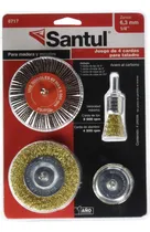 Comprar Santul 8717 Juego De 4 Cardas Para Taladro