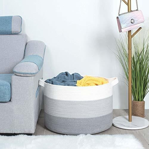 Algodón Decorativo Extra Grande Con Diseño De Madera De Ment