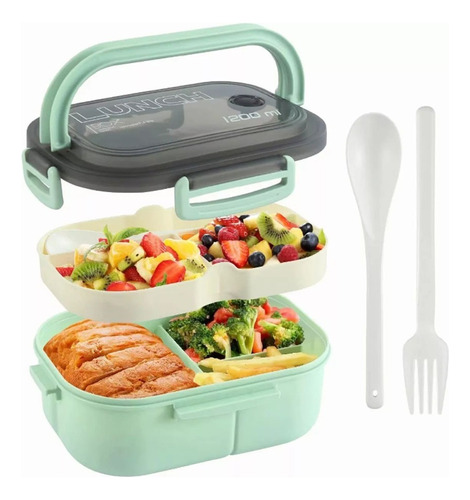 Loncheras Termicas Lunch Box Gran Capacidad Bento 1200ml