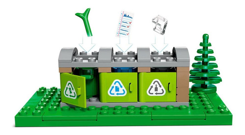 Kit De Construcción Lego City Camión De Reciclaje 60386