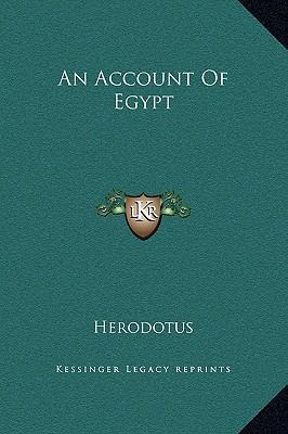 Libro An Account Of Egypt - Herodotus