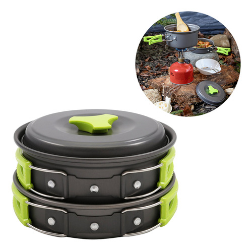 Juego De Utensilios De Cocina Para Exteriores Para 1 A 2 Per