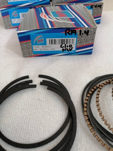 Anillos Renault 19 Energy, Clio , 18 Motor 1.4 (Usado)