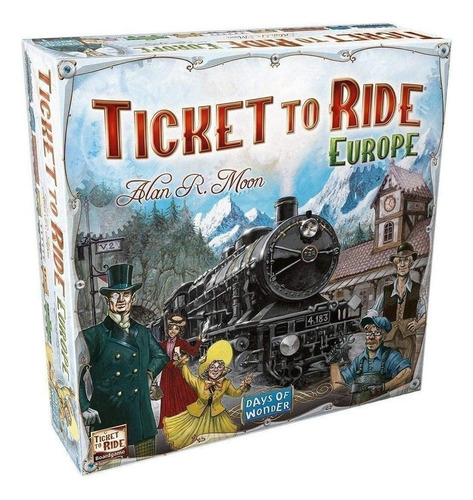 Days of Wonder Ticket to ride Europe Inglés