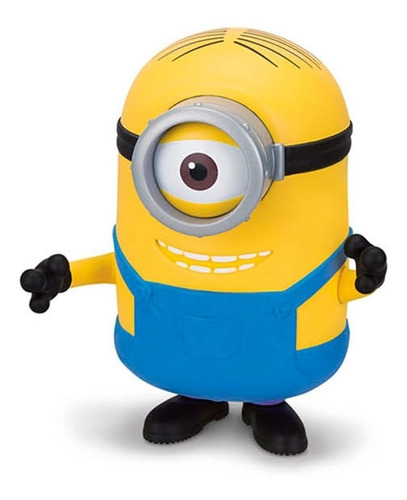 Boneco Minions Stuart Aticulado - Meu Malvado Favorito Toyng