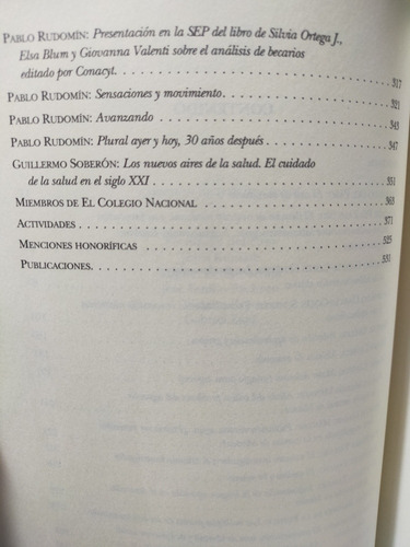 Libro Memoria El Colegio Nacional 2001 De Ramón Xirau