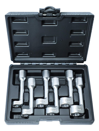 12pt 1/2  Dr L-type Diesel Inyector Line Socket Wrench Set 1