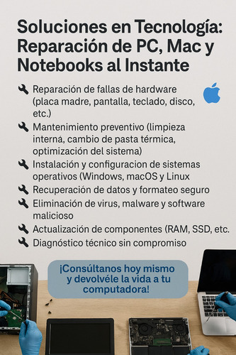 Tu Compu Volvió A Fallar? Nosotros La Revivimos!