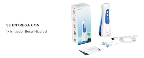Irrigador Bucal Ducha Dental 66w Nicefeel Inalámbrico Fc156
