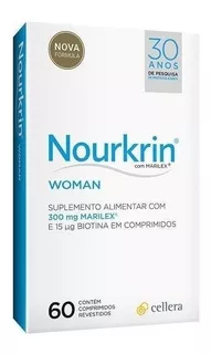Nourkrin Woman Mulher 60 Comprimidos