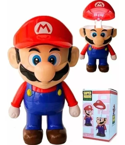 Lampara De Mario Bros Y Luigi Recargable En Caja