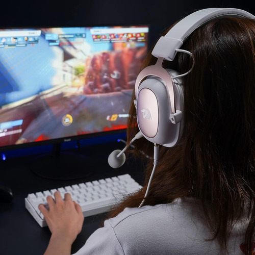 «auriculares Para Juegos Redragon H510 Zeus White - 7.1 Surr