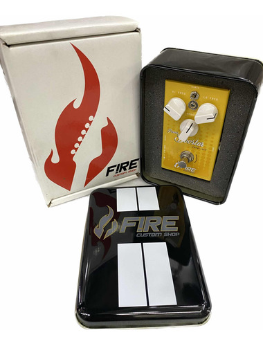 Pedal Fire Para Guitarra Power Booster Novo E Original