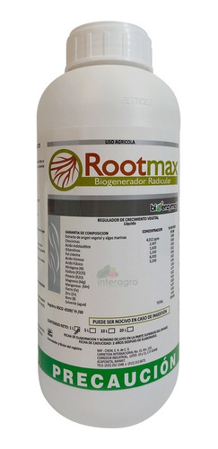 Imagen 1 de 3 de Rootmax 1 Litro Enraizador Líquido Complejo De Hormonas