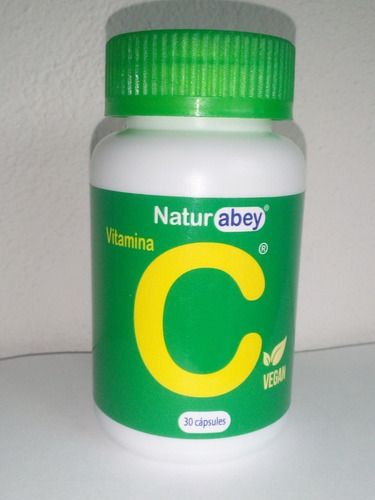 Vitamina C Y Ajo Negro Abey, Frascos Con 60 Cápsulas Cu.