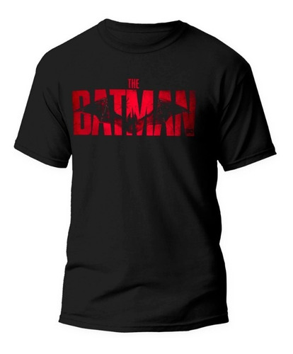 Playera The Batman, Negra, Cuello Redondo.