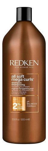 Redken All Soft Mega Curls Shampoo 1000ml