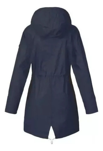 Chubasquero Impermeable Con Capucha Para Mujer