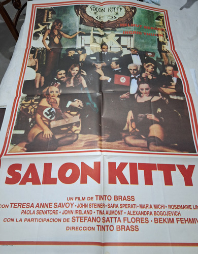 Poster Salon Kitty Original Version B Directo Tinto Brass (Usado)