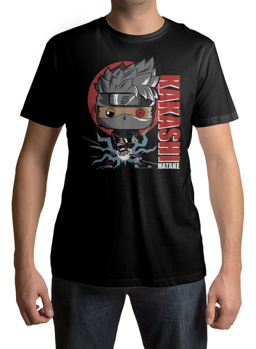 Playera Funko Anime Naruto Fan Kakashi Sensei #0017na