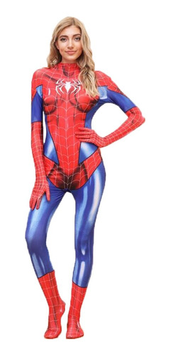 Disfraz De Spiderman De Una Sola Pieza Para Disfraz De Hallo