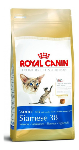 Imagen 2 de 3 de Alimento Royal Canin Feline Health Nutrition Siamese para gato adulto sabor mix en bolsa de 1.5 kg