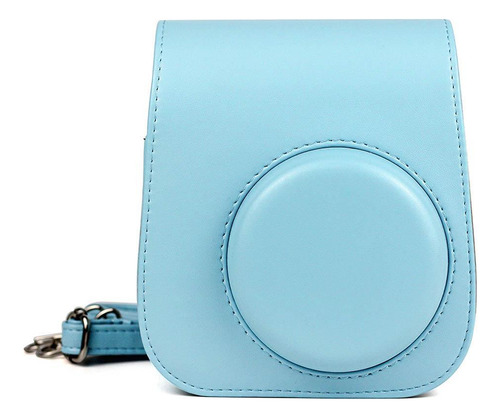 Kit Câmera Instax Mini 11 Azul Claro+ Bolsa + Filme 10 Fotos