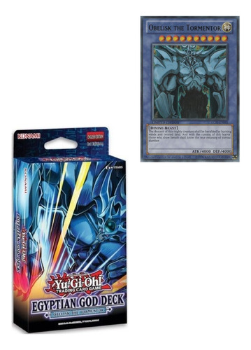 Deck Dioses Obelisco Yugioh Original 