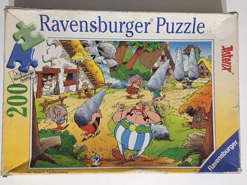 Antigua Caja Puzzle Ásterix 1994 Germany /sola La Caja Vacía