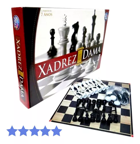 Jogo De Xadrez E Damas Harry Potter Tabuleiro Chess Crianças