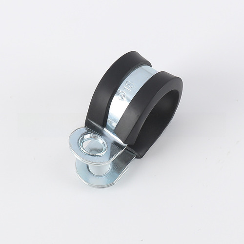 55mm - 304 Stainless 15mm Hose Clamp R-type Cable Rubber