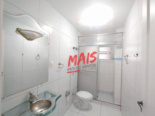 Imagem 6 de 10 de Apartamento Com Vista Para O Mar, 1 Dormitório, 60 M² - Aparecida - Santos/sp - Ap4960