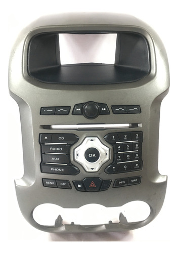 Frente Radio Som Bluetooth Ford Ranger Ab3918k811cd Rcc60