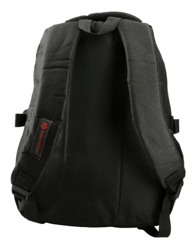 Mochila Urbana Impermeable Reforzada Laptop Usb Bolsillos Color Negro