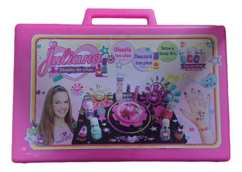 Valija Juliana Diseño De Uñas Completa 