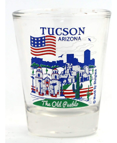 Tucson Arizona Gran Coleccion Ciudad Americana Vaso Chupito