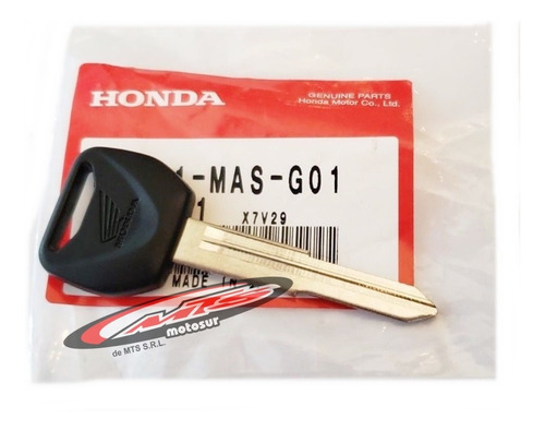 Llave Contacto Virgen Orginal Honda Cbr 600 900 300 Moto Sur