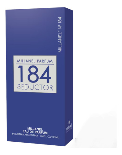 Perfume Millanel Nro: 184 Seducción Azul Masculino 100ml