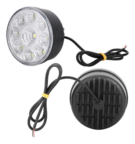 Foco Neblinero Impermeable De 9 Led 5050 P/conducción Diurna