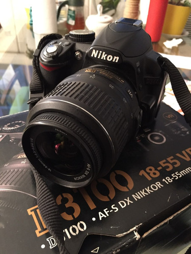 Nikon D3100 18-55 (sd De 16gb Con Wifi)