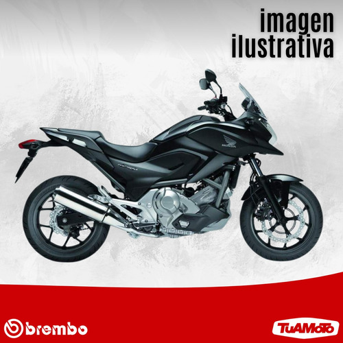 Pastillas De Freno Delanteras Brembo P/ Honda Nc 700 1 Cal.